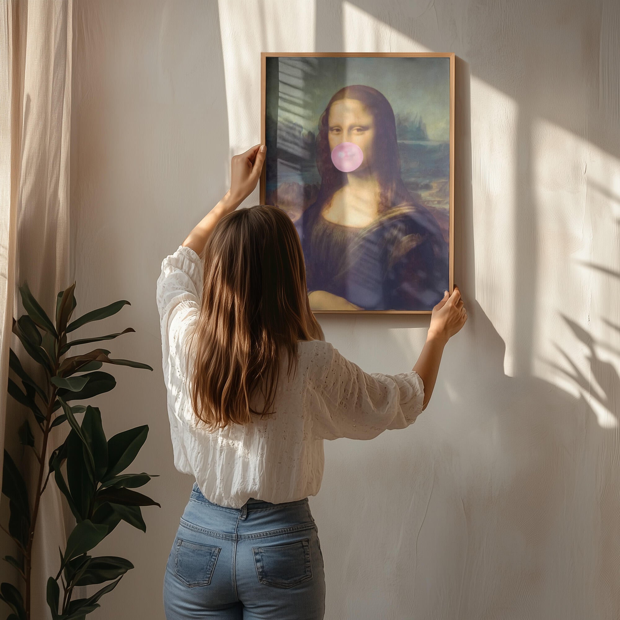 Mona Lisa Bubble Gum