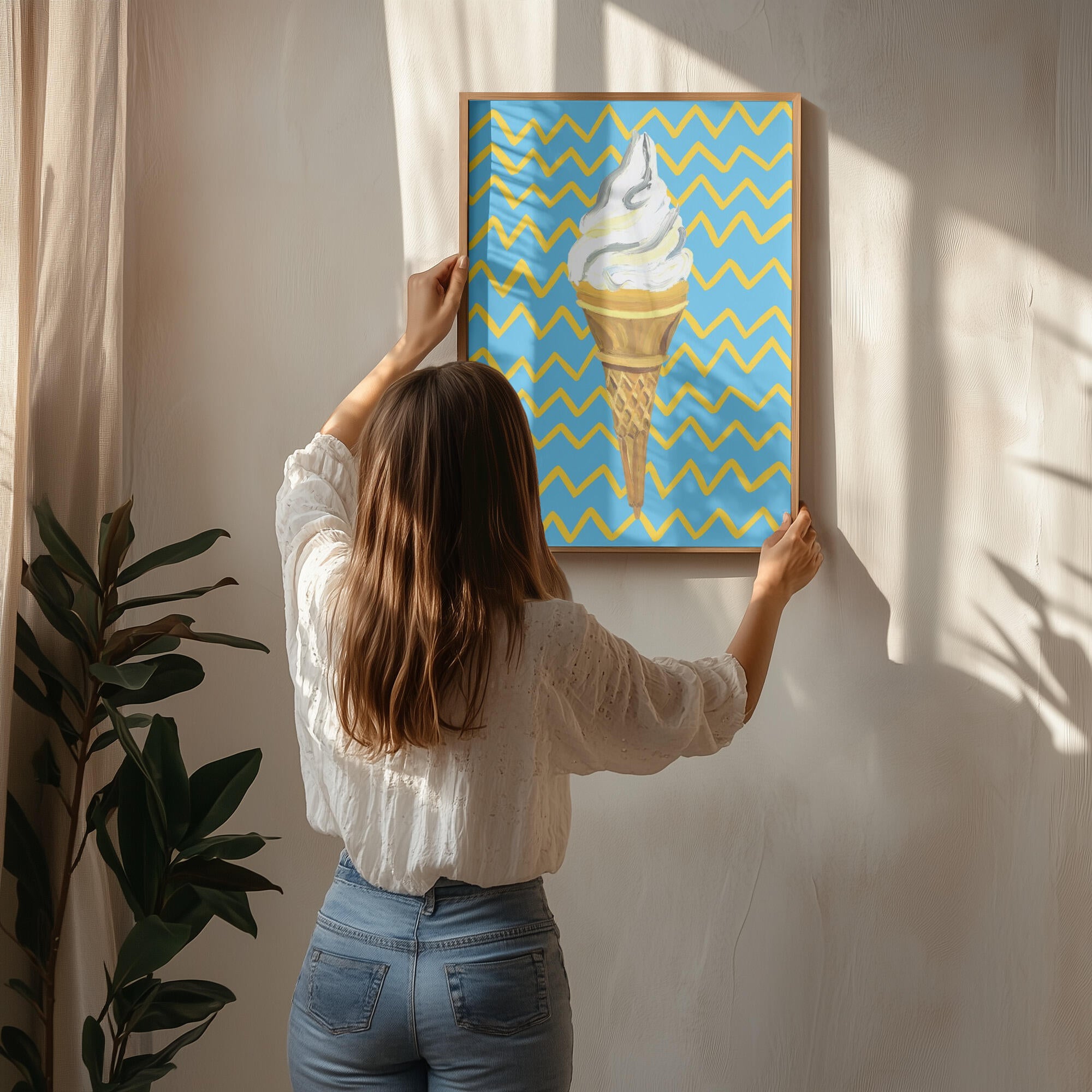 Ice Cream Blue