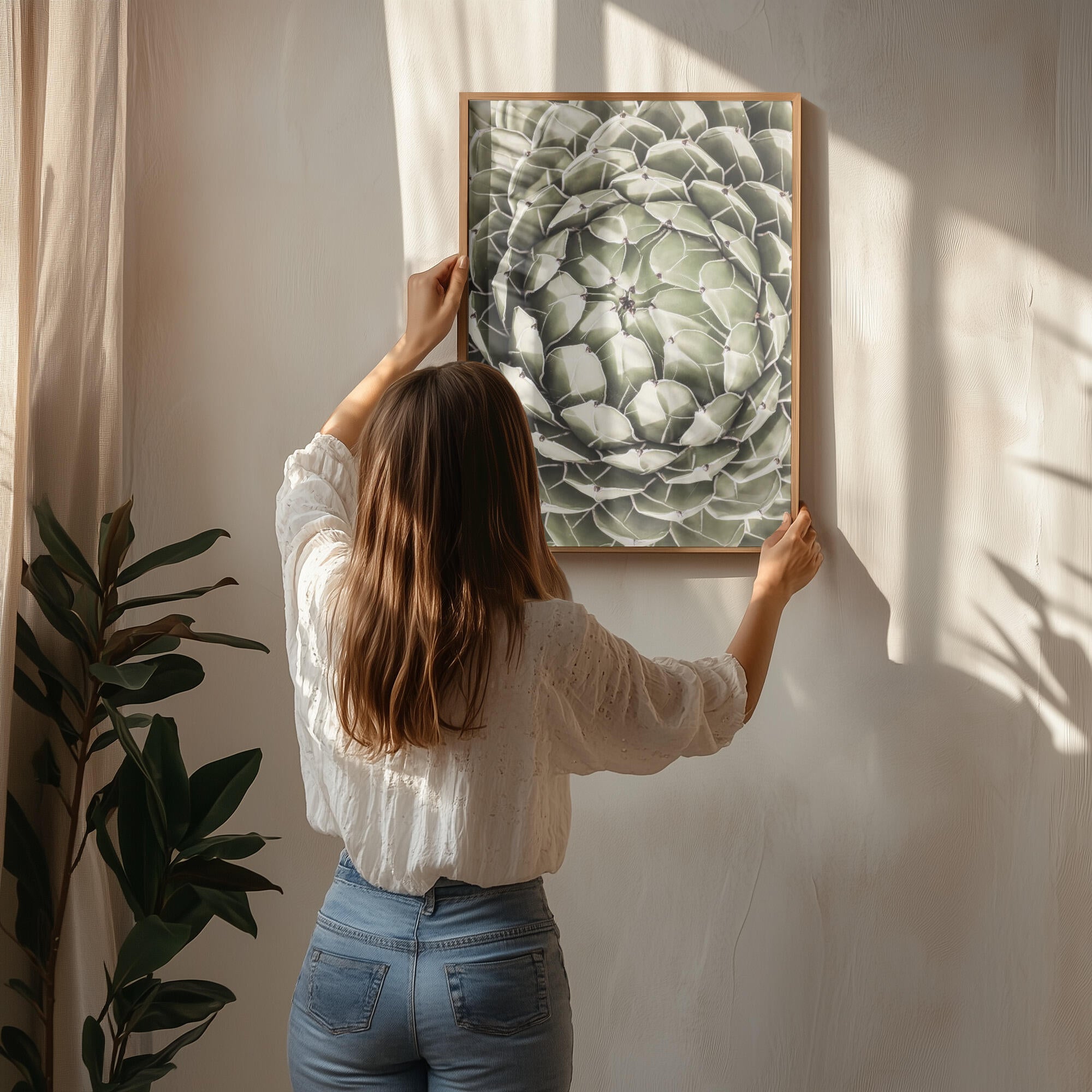 Geometric Succulent