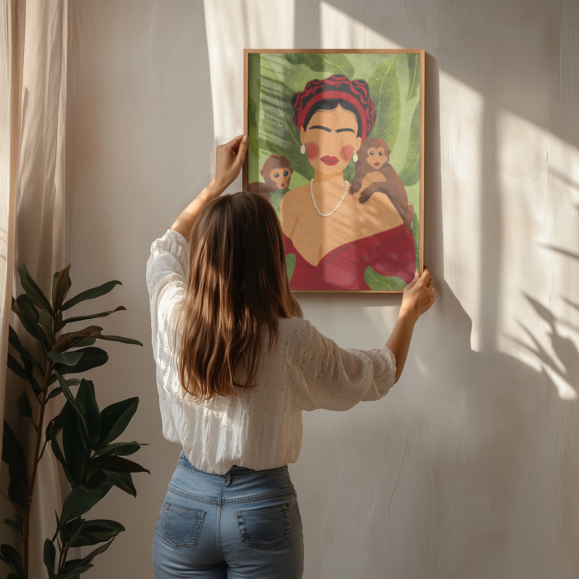 Frida and Monkeys