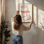 Ted Net Chair Red