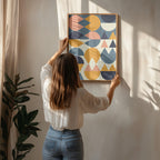 Rainbow Plus Shapes  Blue Mustard6