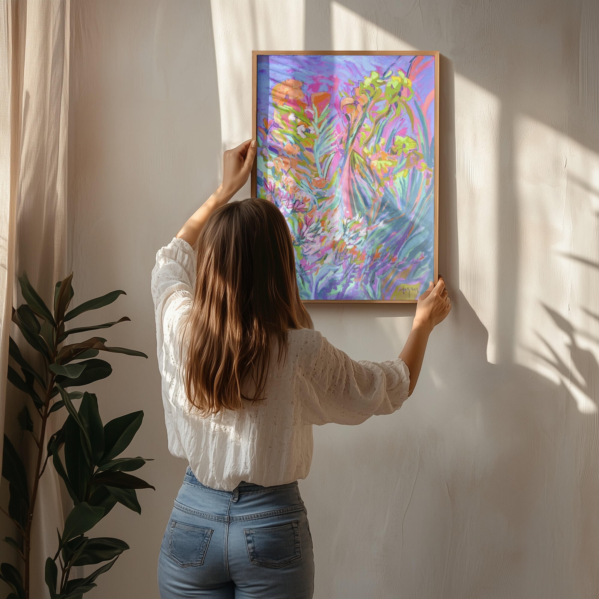 Burst of Blooming Light