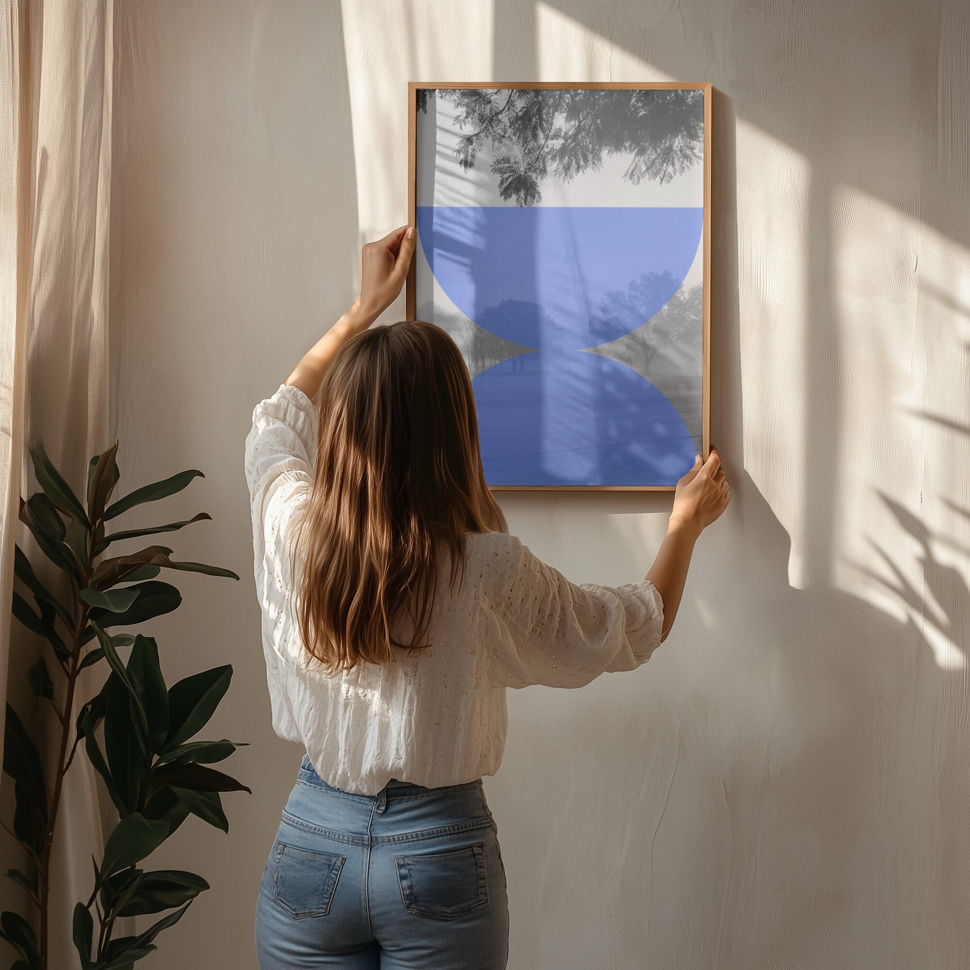 Misty Blue Horizon