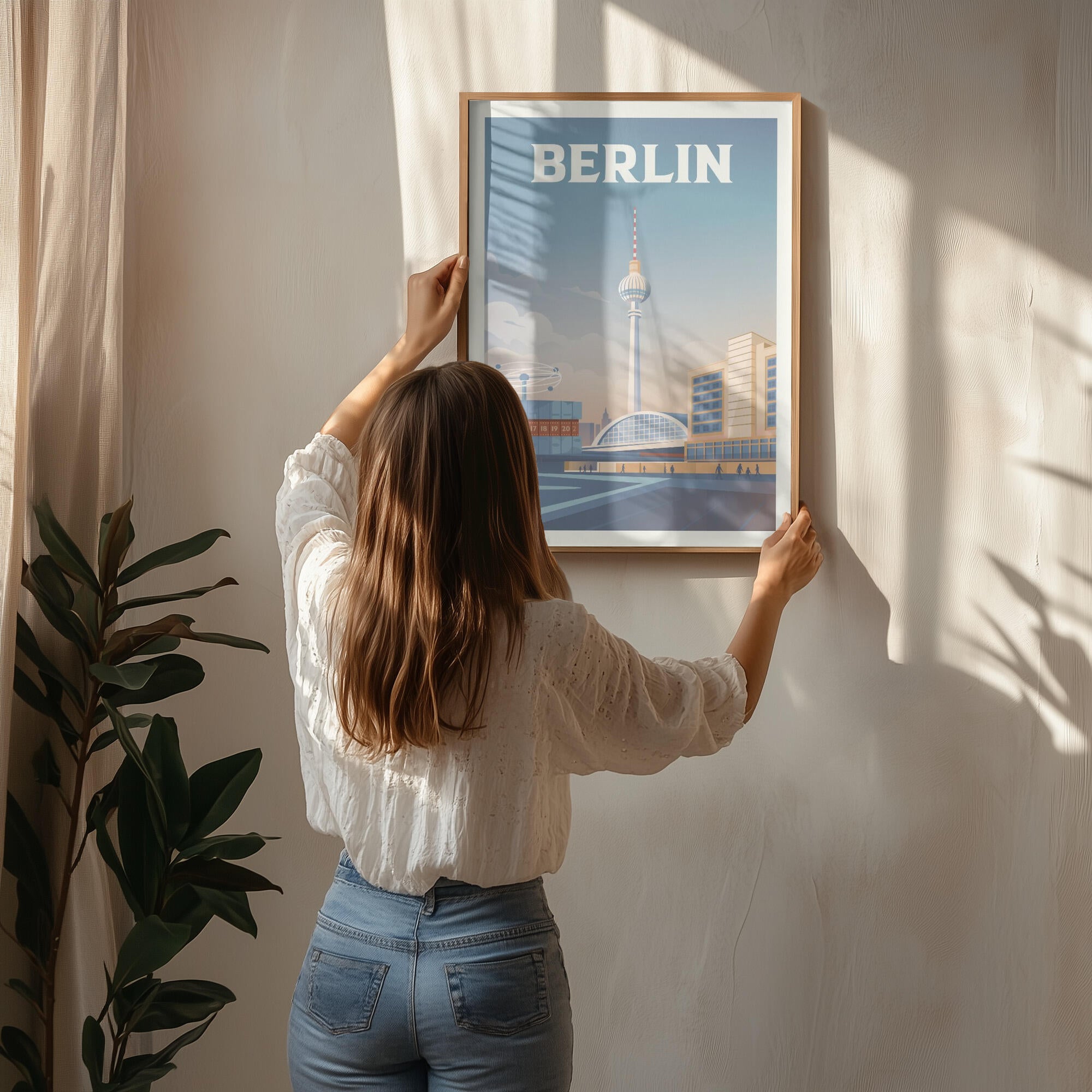 Berlin Cityscape Travel Print