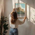 Edinburgh Castle Travel Print