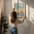 Liverpool Liver Building Travel Print