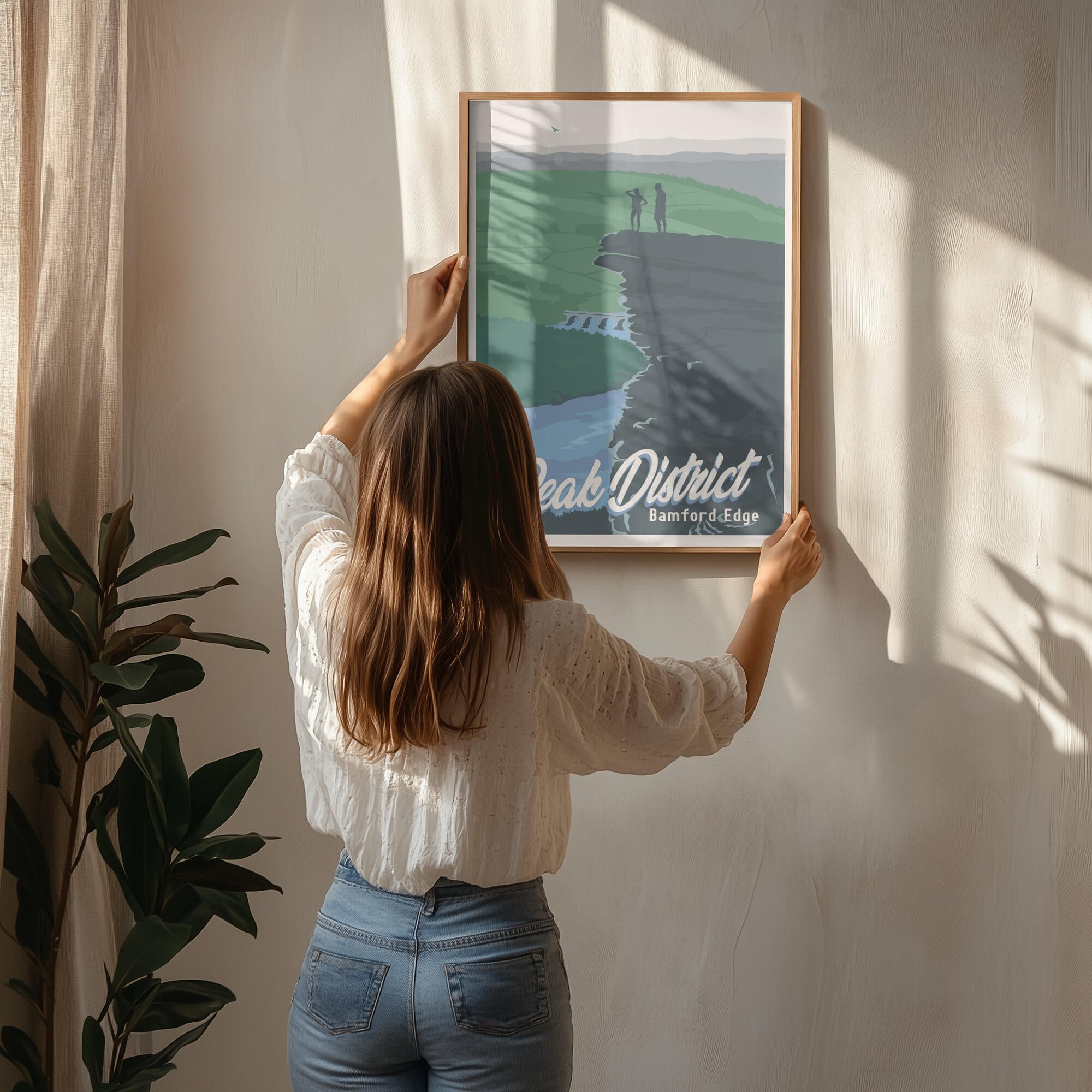 Peak District National Park Travel Print