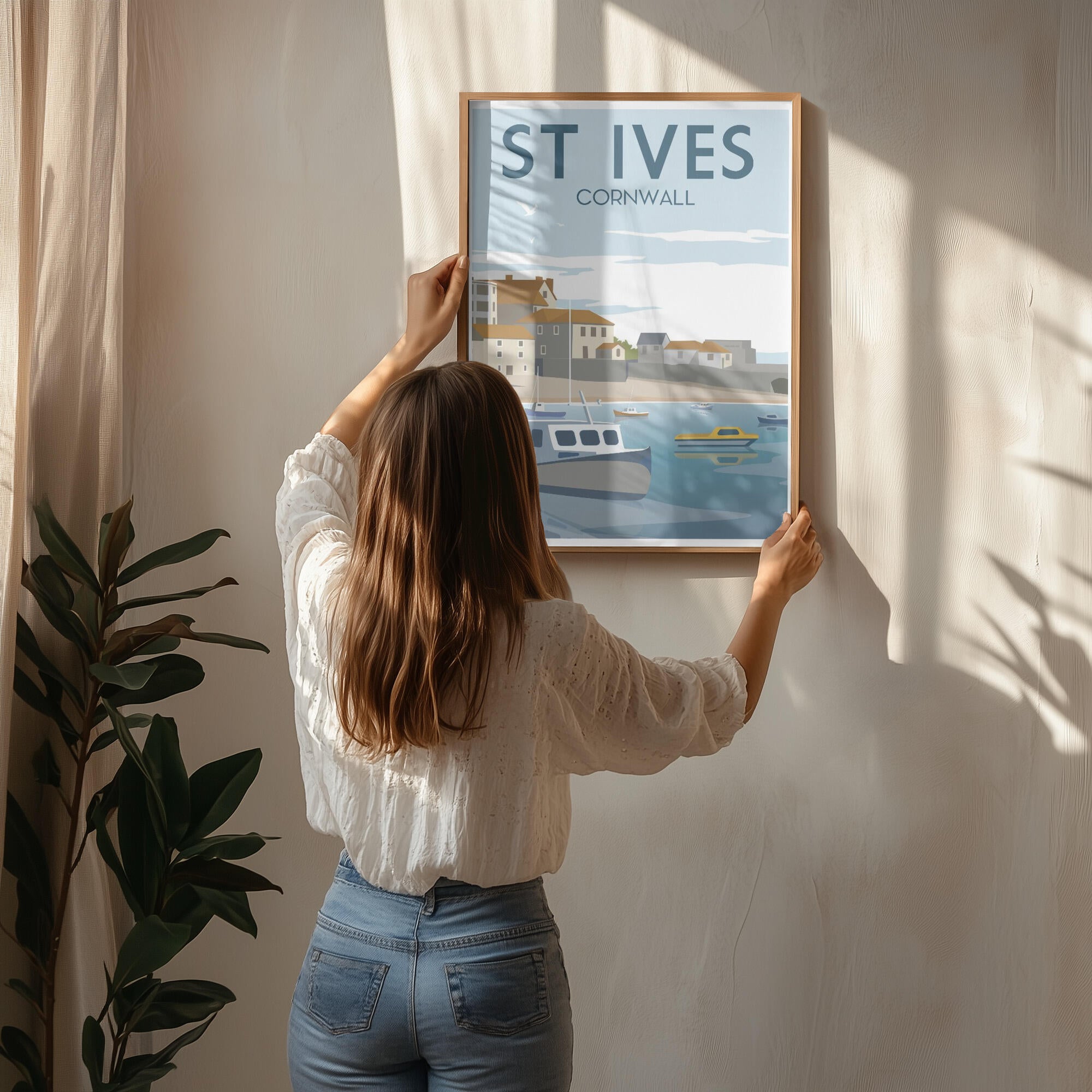 St Ives Travel Print