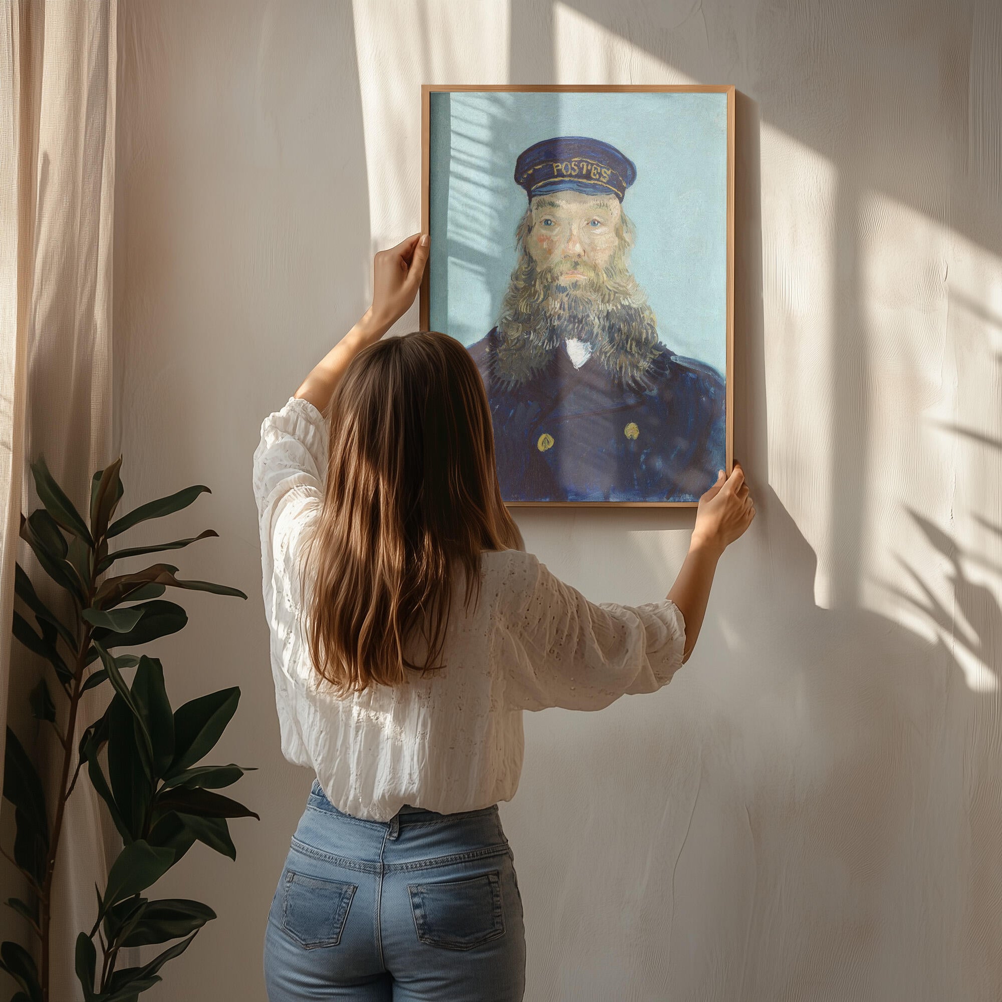 Vincent Van Gogh's Portrait of Postman Roulin (1888)