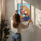 Woman With Orange