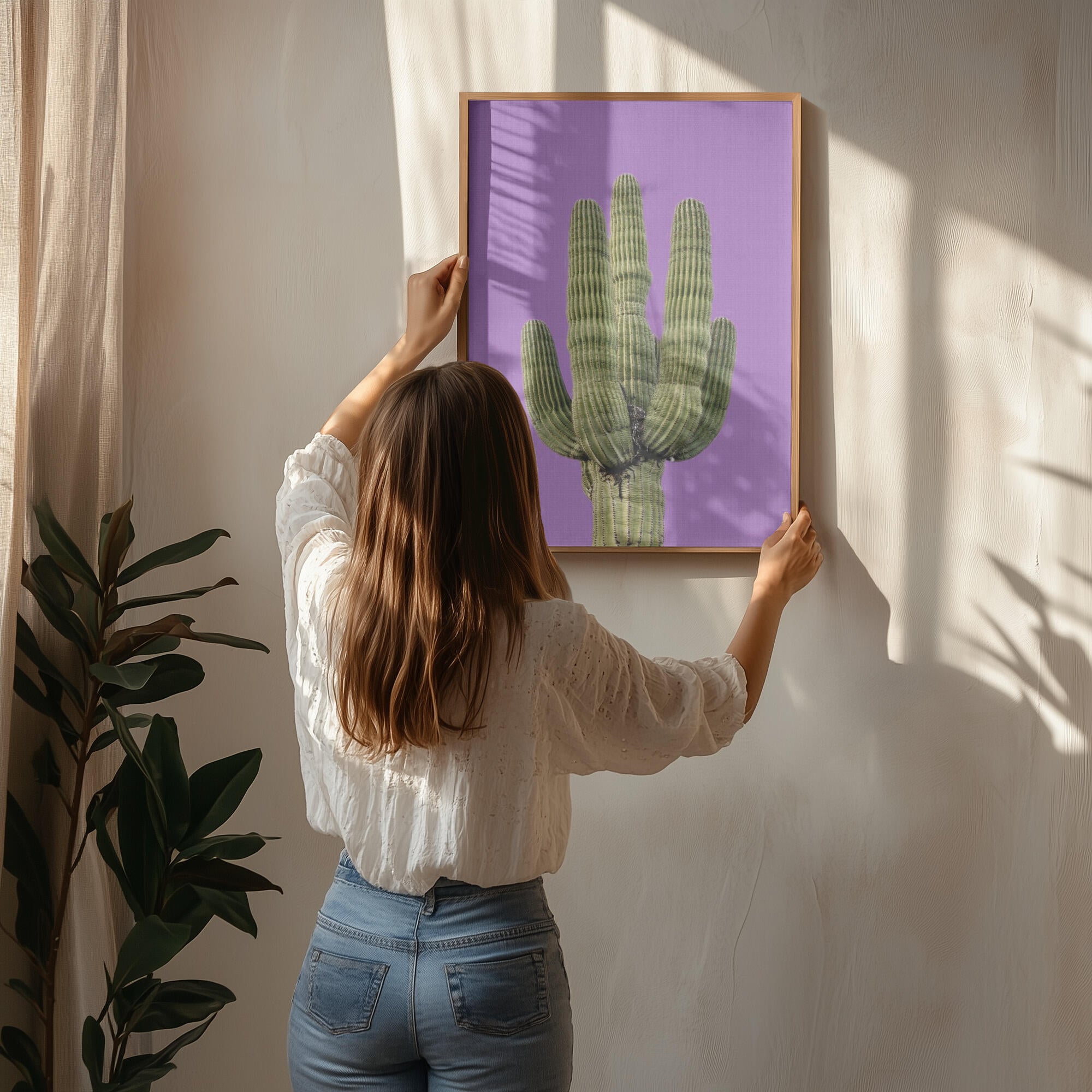 Purple Cactus