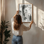 Nude Woman Standing, Drying Herself No.2