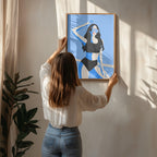Blue Sport Girl