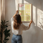Poster Drying Rack