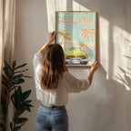 California Surf Poster