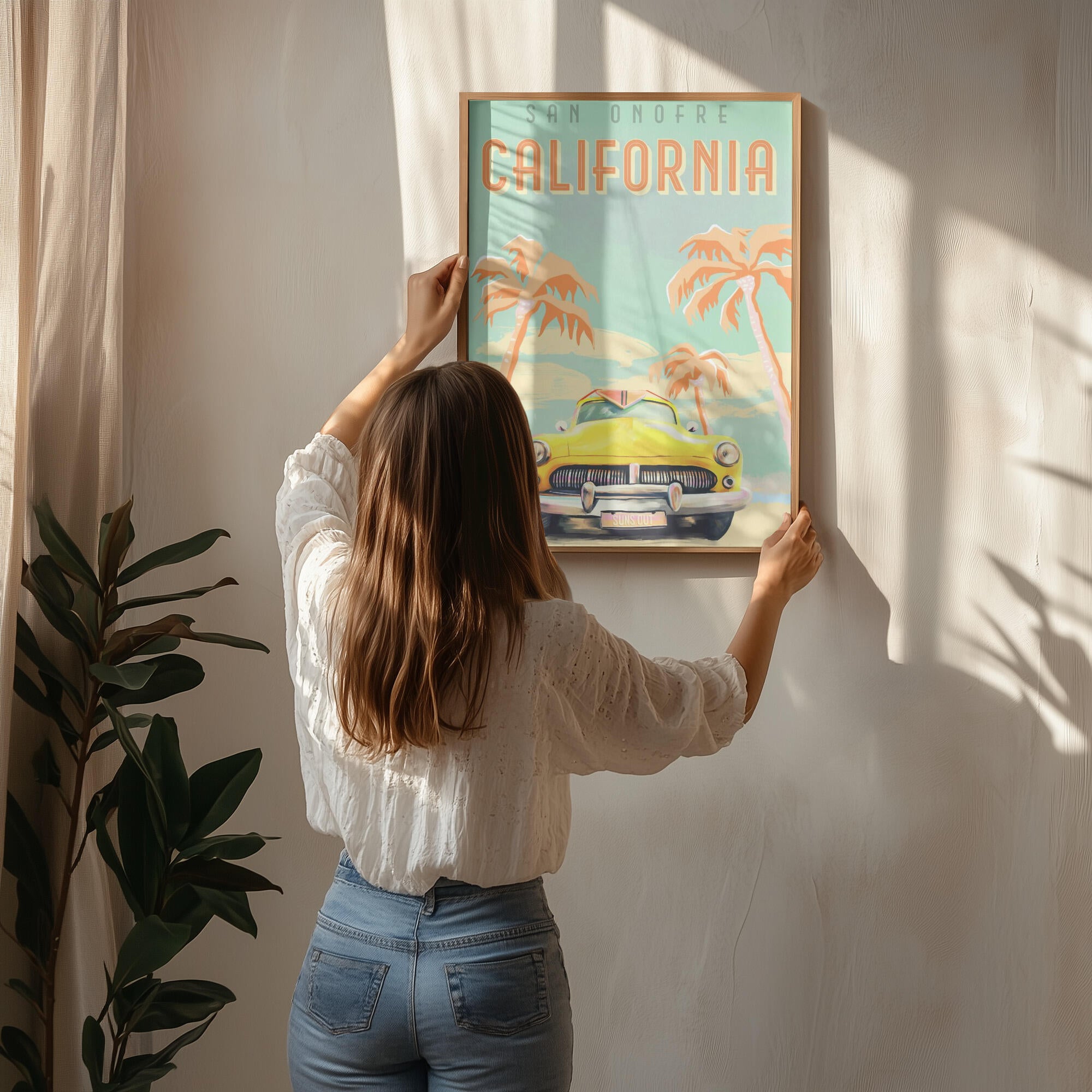 California Surf Poster