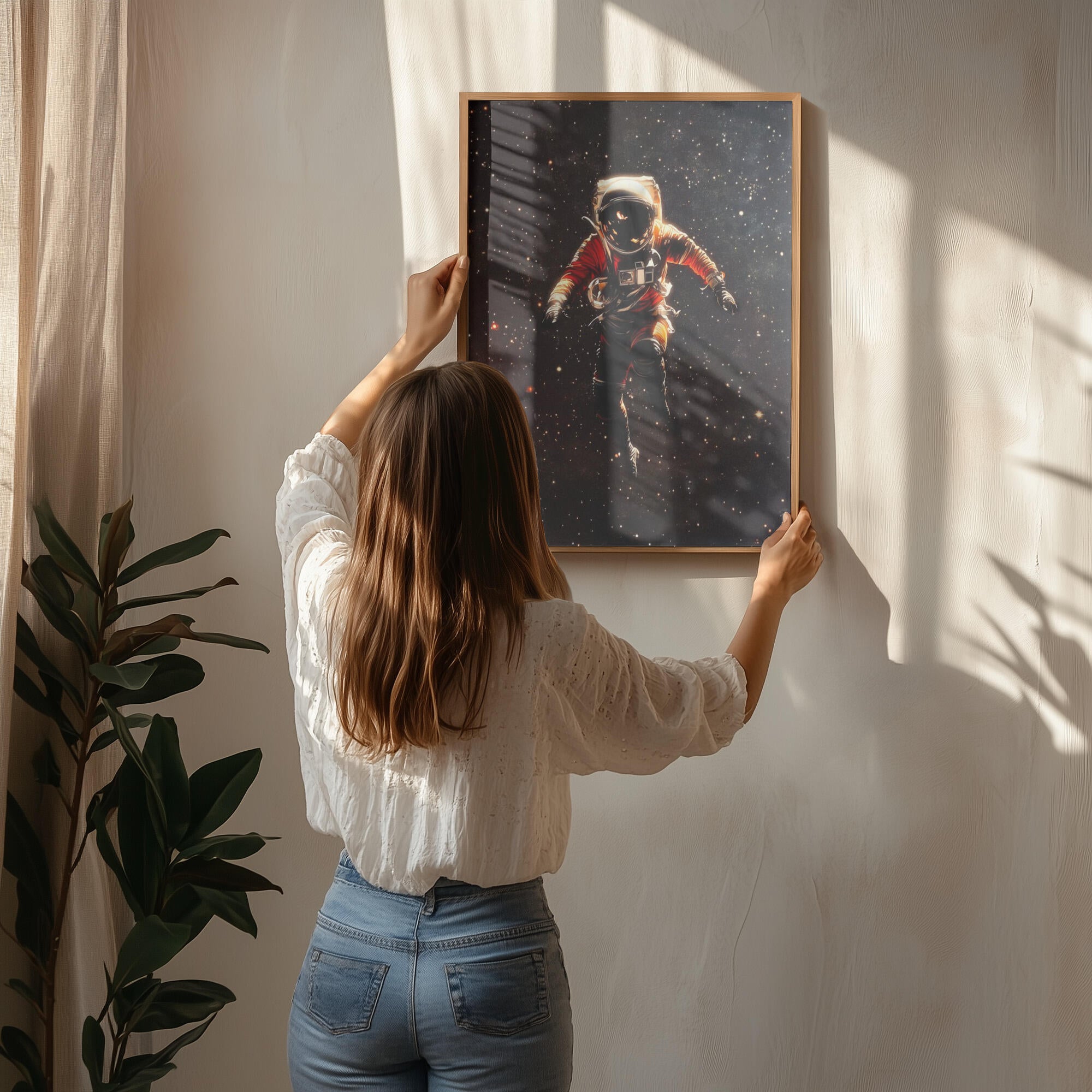 An Astronaut in Space