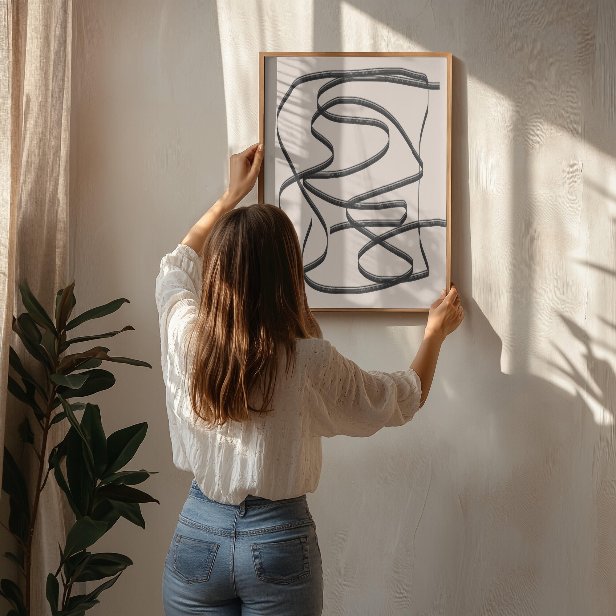 Flowing Lines Maze