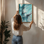 Ocean Teal Aqua Turquoise "Ocean Teal"