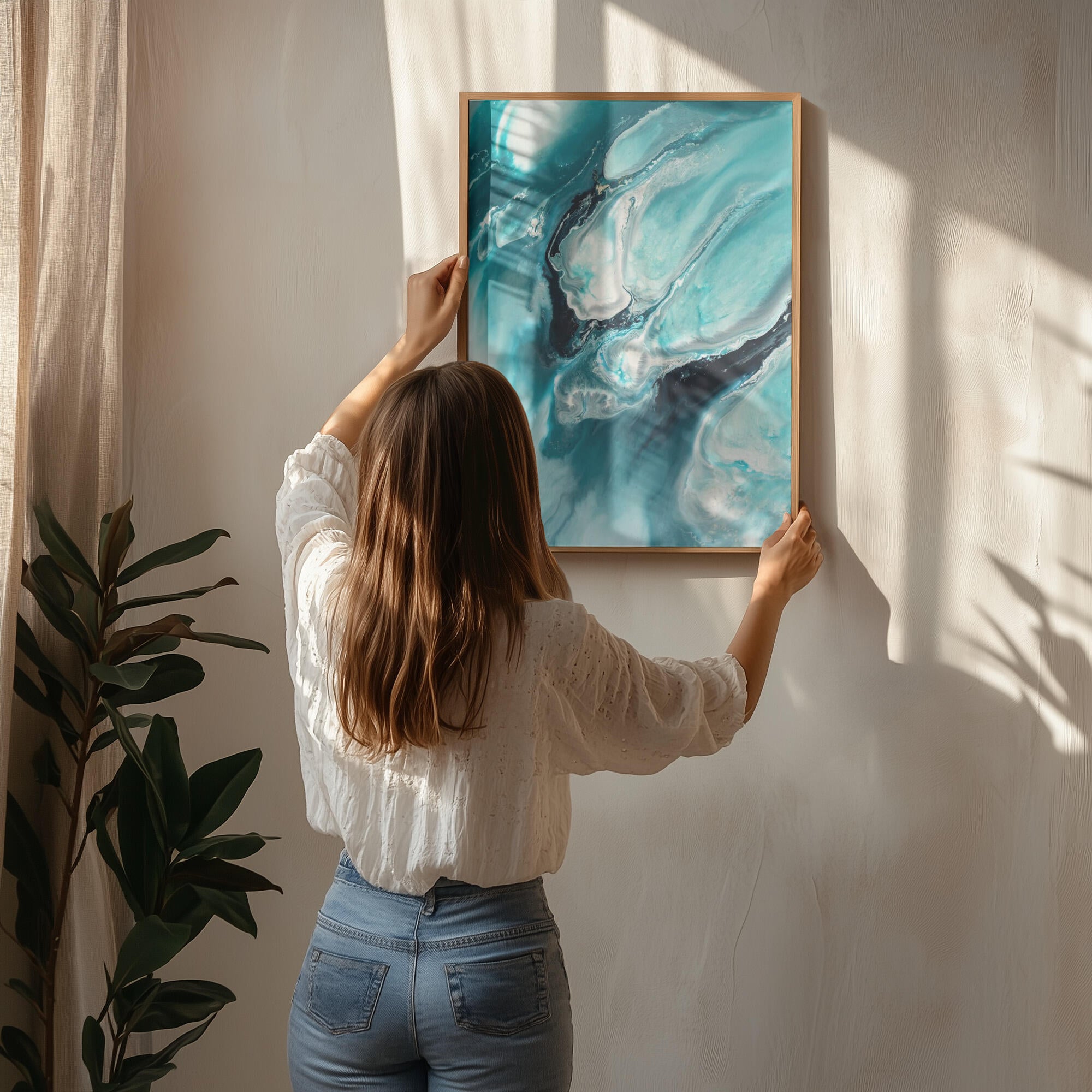 Ocean Teal Aqua Turquoise "Ocean Teal"