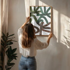 Intertwining Lines On A White Background