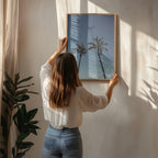Tropical Palm Silhouettes