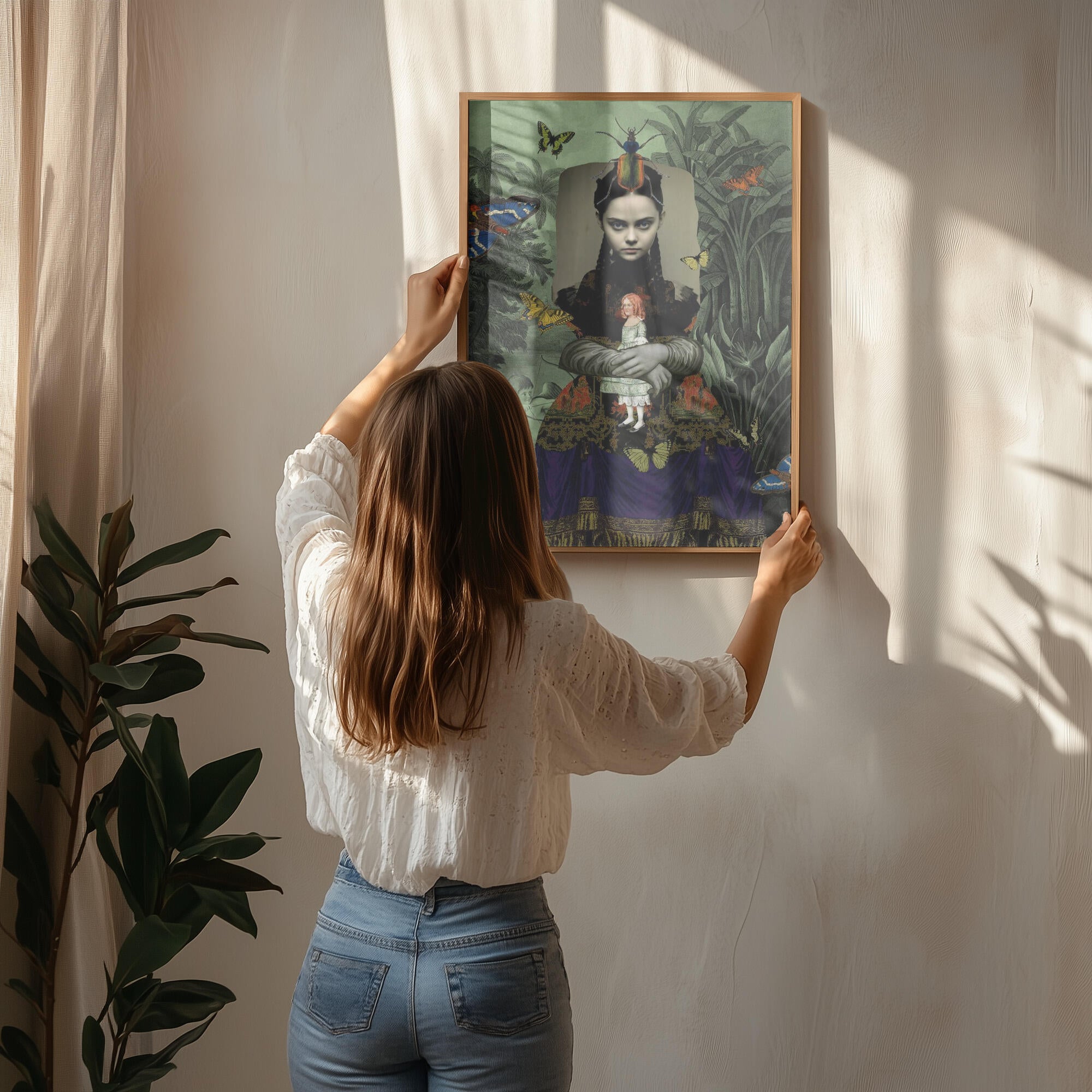 Surreal Jungle Woman