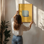 Orange Geometric Shadow