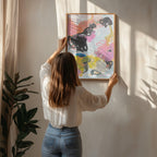 Joyful Abstract Bloom