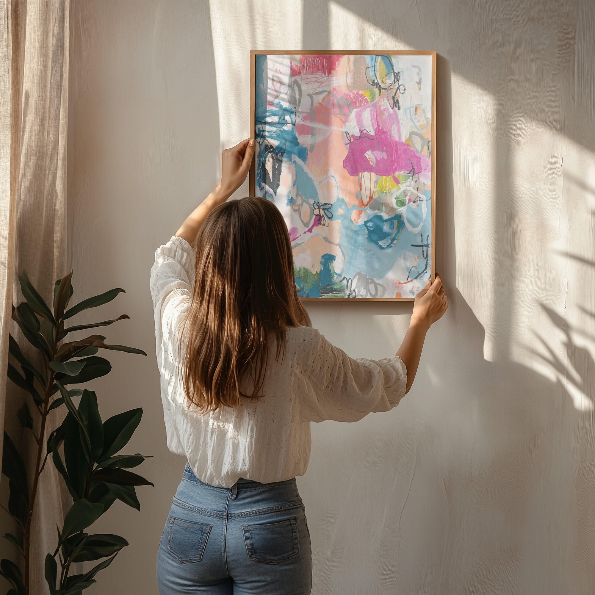 Vibrant Abstract Expression