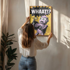 Comic Robot Surprise