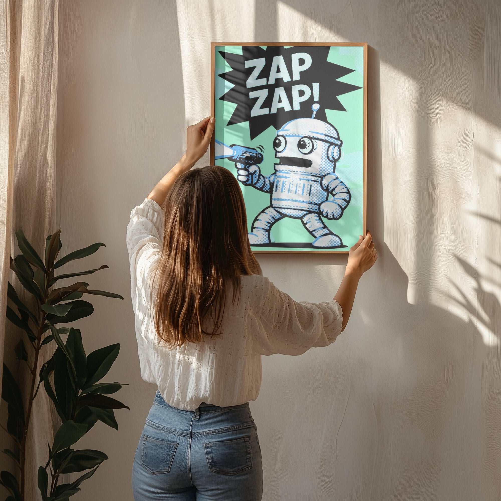 Retro Robot Zap