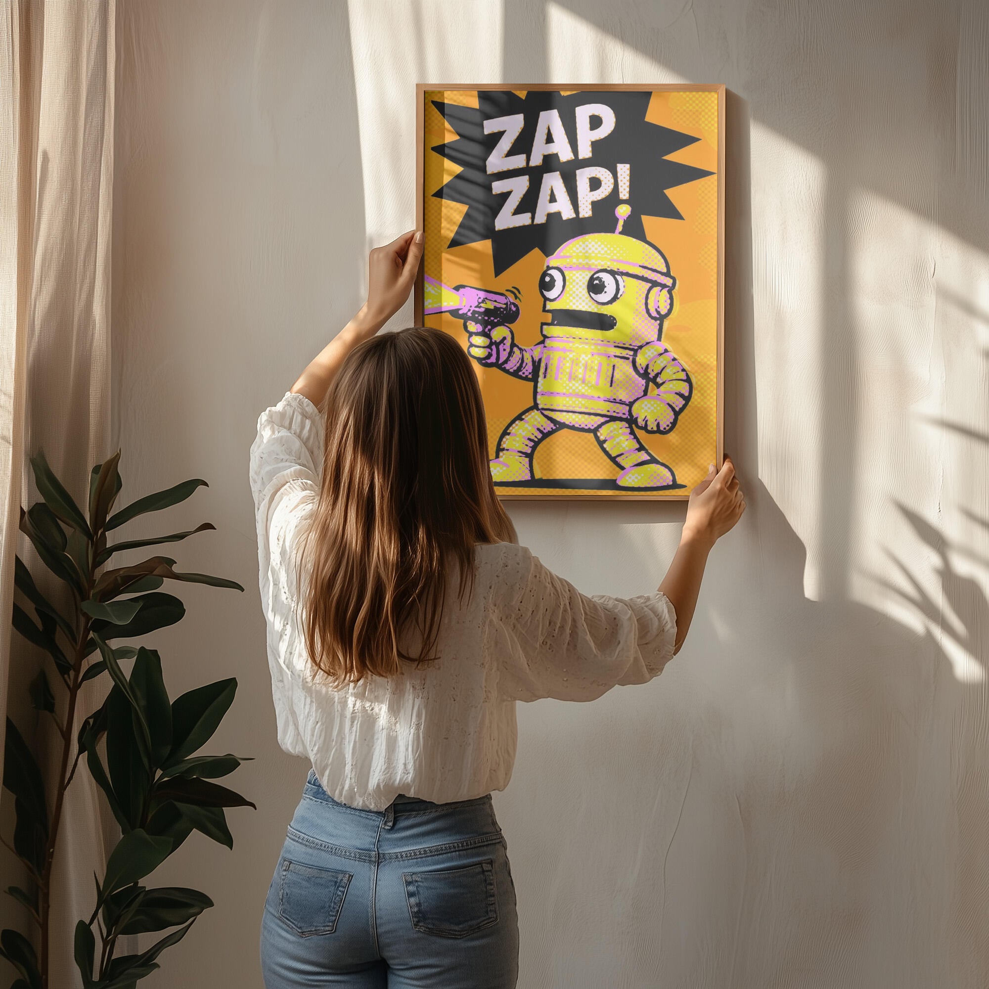 Retro Robot Zap