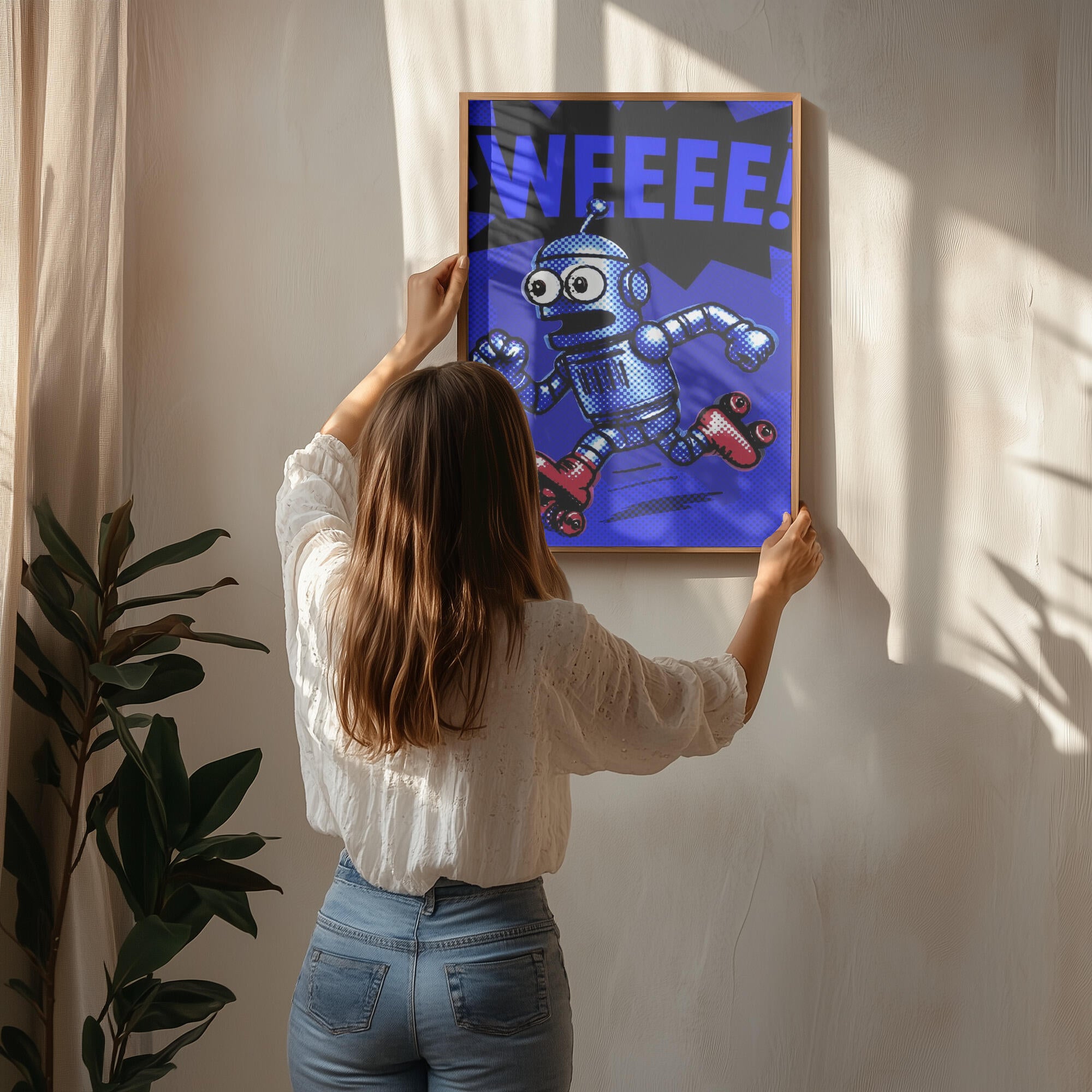 Roller Skating Robot