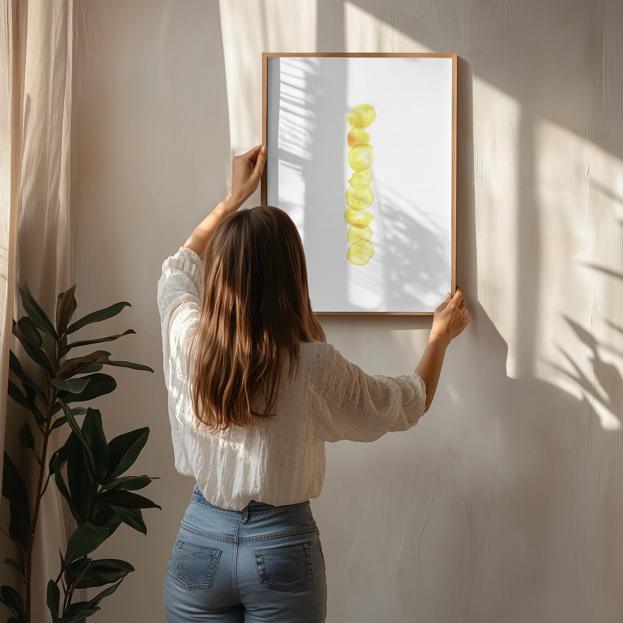 Stacked Yellow Circles