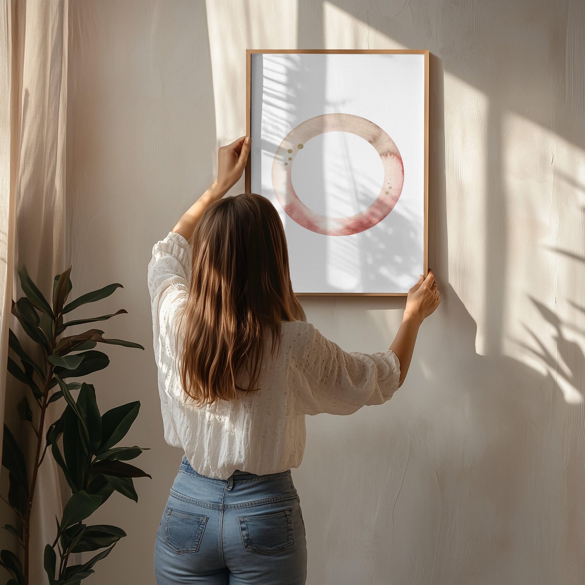 Blush Gold Circle