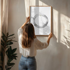 Golden Grey Circle