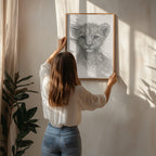 Cute Lion Cub Sketch